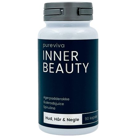 Pureviva Inner Beauty Hud, Hår & Negle 90 kaps., Helse & Madvarer, Ingredienser, Urter