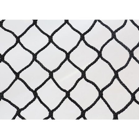 1,5*2,2 m Stræk Trailer Net - Tæt Maske med Gummireb [Sort/Elastisk]