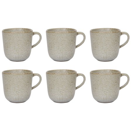 Aida Raw mugg 20 cl 6 st, beige | Dukning & Servering > Muggar & Koppar > Kopp | Bagaren och Kocken