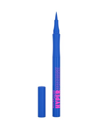 Maybelline Maybelline New York, Hyper Precise, Liquid Eyeliner, 720 Blue, 1Ml - Blue - 1 ML