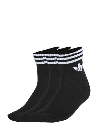 adidas Originals 3S Ankle S 3P - Black - 43-45