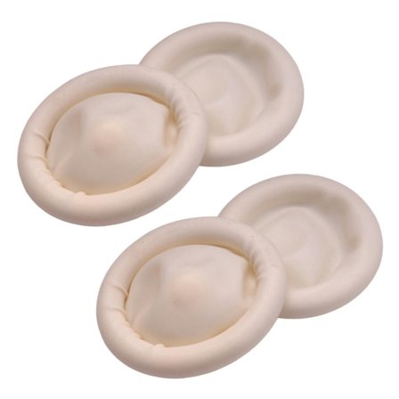 300 kpl kynsien taide lateksikumiset sormenpäät suojakäsineet