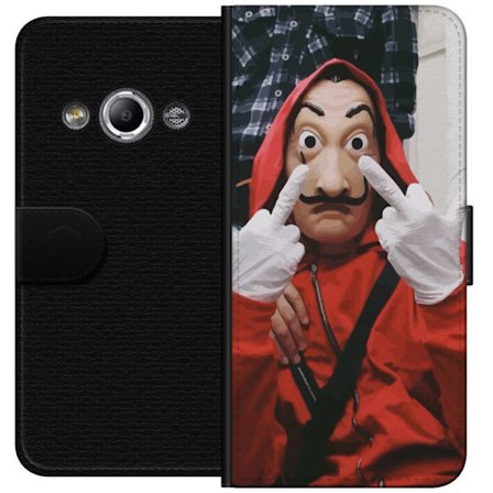 Kompatibelt Lommeboketui til Samsung Galaxy Xcover 3 Red Masked Suit