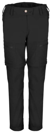 Pinewood W's Finnveden Hybrid Zipoff Trousers Black
