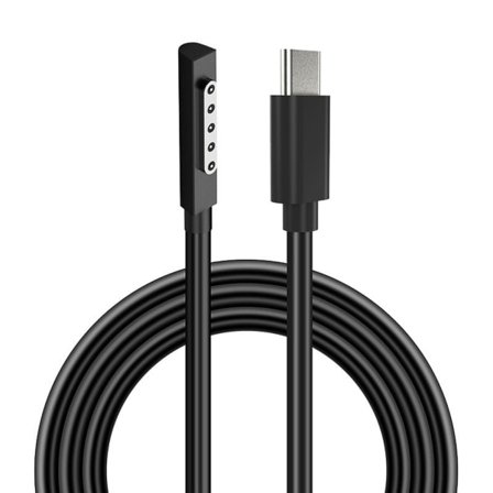 Surface Connect - USB-C latauskaapeli Surface Pro 1 2RT tietokoneelle Magneettinen liitäntä Virtakaapeli