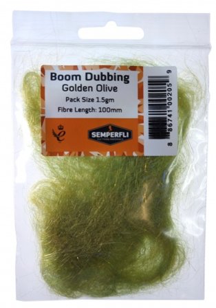 Semperfli Boom Dubbing - Golden Olive