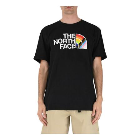 The North Face T-shirt pride , Zwart , Heren , Maat: S