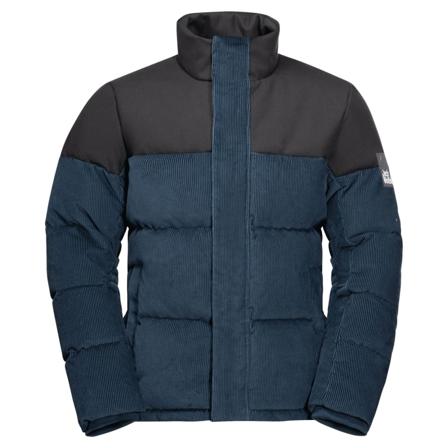 Jack Wolfskin Men's Nature Corduroy Jacket Men warmly-lined down jackets Blue L