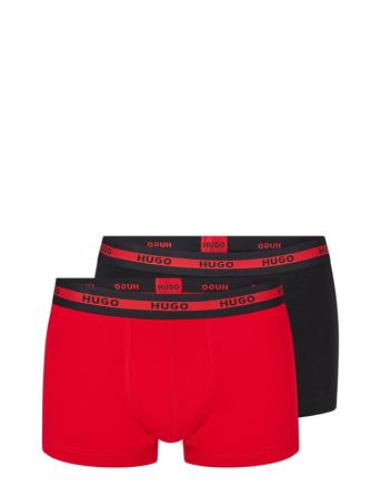 Trunk Twin Pack Boksershorts Rød HUGO*Betinget Tilbud