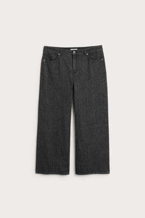 Kappahl | Wide jeans high waist | Grå