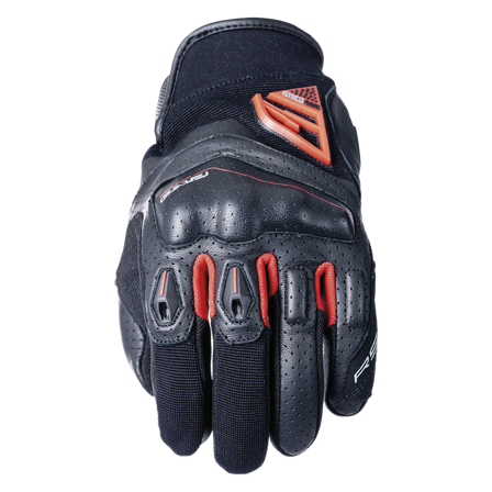 Guantes de Moto Five RS2 Evo Negro/Rojo M
