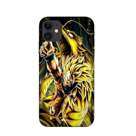 Telefonfodral - Maniacase - Iphone 11 - Son Goku Super Saiyan SSJ3 - Silikon - Mjuk