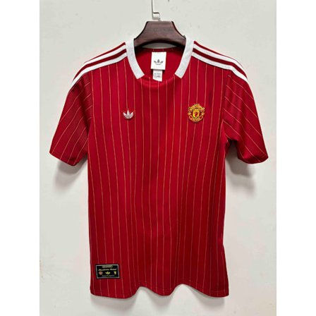 Manchester United F.C. Rød Retro Spiller Fodbold T-shirt S-3XL Rød-FA-