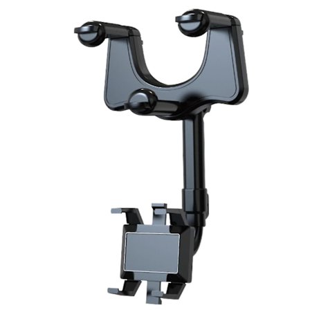 Mobiltelefonhållare för bilens backspegel, ABS-klämma