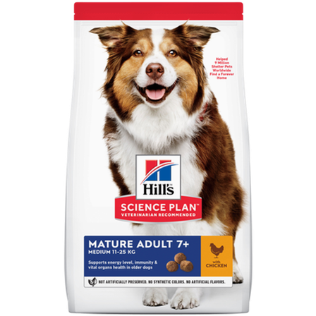 Hills Science Plan - Mature 7+ Active Longevity Medium Chicken - Dry Dog Food 14 kg - Hund - Hundefôr & hundemat - Tørrfôr for hund - ZOO.no