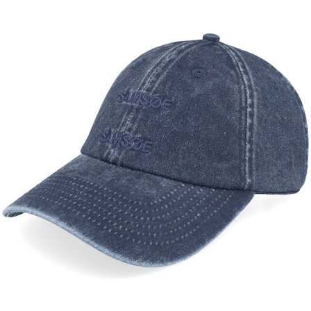 Samsøe Samsøe - Blue - unconstructed - Cap - Samsoe Cap Salute Dad Cap - Hatstore