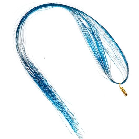 120 Strands Hair Tinsel Bling Silk Hair Flare Strands Glitter R