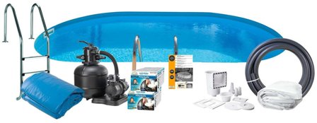 Swim & Fun 2782 Poolpaket 6 x 3,2 x 1,5 m, 24 420L, Pooler & utebad