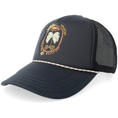 Billabong - Black trucker Czapka Z Daszkiem - Grandpa Off Black A-frame Trucker @ Hatstore