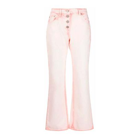 Alberta Ferretti, Tapered Trousers Roze, Dames, Maat:M