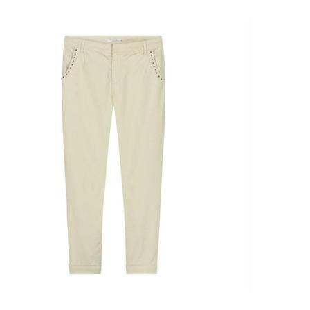 Summum Woman, Pants Chino Fine Twill Beige, Dames, Maat:XL