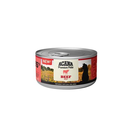 Acana Umido Gatto Premium Paté Con Manzo Lattina 85gr