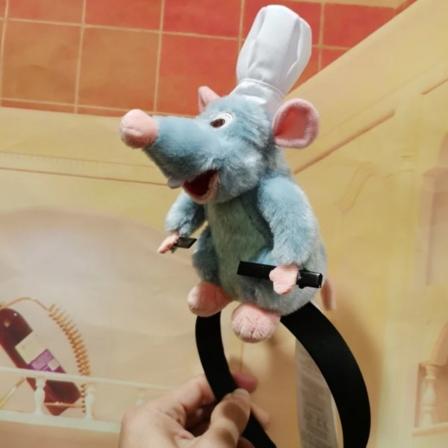Ratatouille hårbånd Plysj dukkehodebånd Bredremmet hårnål about 16cm