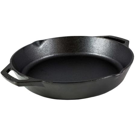 Lodge Seasoned ovnfast fad/dyb pande, 6 liter - Sort | KitchenOne