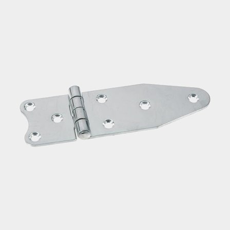 Hatch hinge 1852-Marine, 130 x 40 mm, acid-resistant stainless steel (AISI 316)