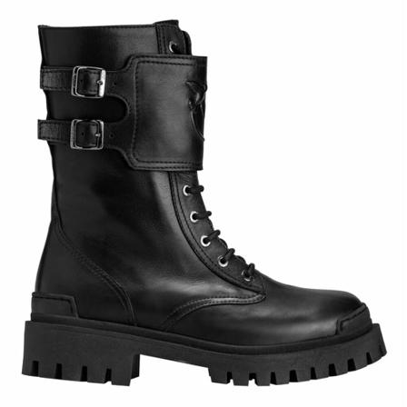 Pinko Pinko Flade sko Black Sort, Dame, Størrelse: 36 EU