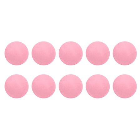10 stk 65mm EVA skumgolfballer Myke skumtreningsballer for golf innendørs og utendørs trening Rosa