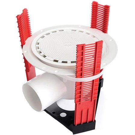 Jafo Fix Armatur til gulvafløb 220 mm, Indendørs afløb