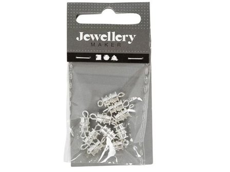 Creativ Company Halsbandslås skruvlås 16 mm 10/fp - Lyreco - Skola och förskola - Hobbymaterial - Lås, hakar, öglor och ringar