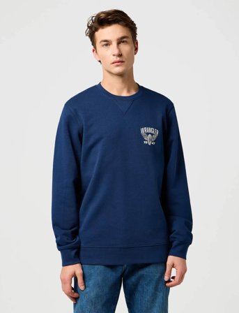 Wrangler Americana Crew - Navy - S