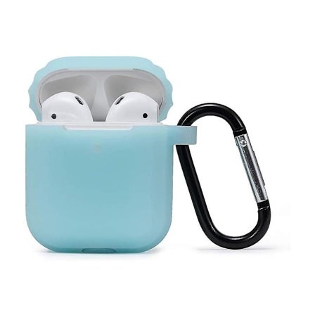 Skal Kompatibelt Med Airpods 2 & 1, Främre LED Synlig Med Krok