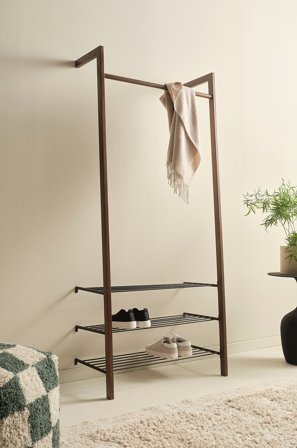 Jotex - Entréoppbevaring Furu/Furu Mørkbeiset furu WILLARE - Kjøp Entrémøbler hos Jotex