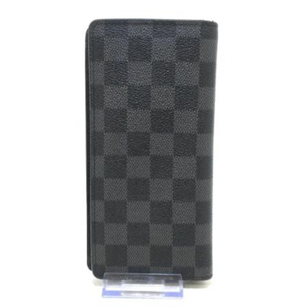 Louis Vuitton Vintage, Pre-owned Leather wallets Zwart, Dames, Maat:ONE Size