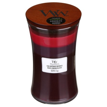 Woodwick Trilogy Candles Sun Ripened Berries 609,5gr - Candela Profumata