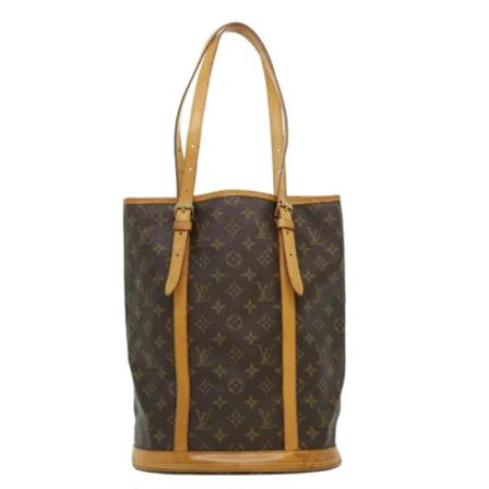 Louis Vuitton Vintage, Pre-owned Canvas louis-vuitton-bags Bruin, Dames, Maat:ONE Size