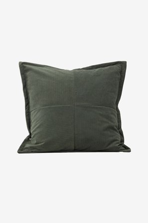 Venture Home - Pudebetræk Lykke - Grøn - Pyntepuder & pudebetræk - 50X50 - Fra Homeroom