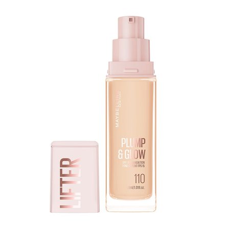 Maybelline New York Lifter Plump & Glow Foundation 110, Makeup, Ansigt, Foundation