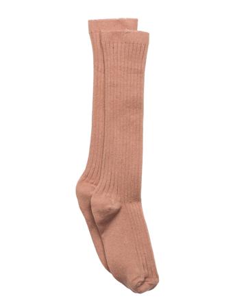 Nmfelove Knee Sock Au1 Lil Socks & Tights Socks Brun Lil'Atelier