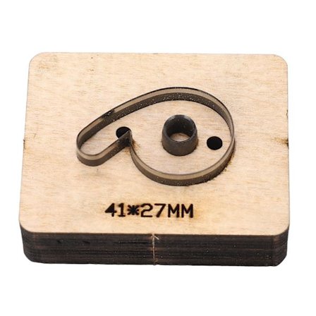 Skærende stansesæt nummer 6 9 mønster hurtigt rent arbejde legeringsstål træ stansesæt skæreskabelon