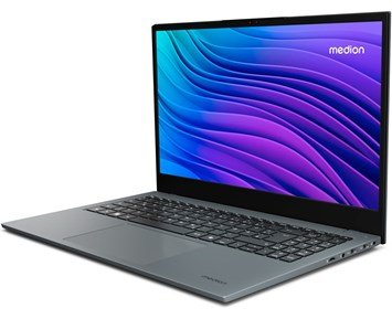 Medion-AKOYA E15443 MD62621 - B-vare-Rask 15,6" laptop med Intel Core Ultra 5-prosessor-Laptops-Data og nettbrett