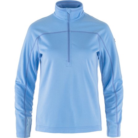 Fjällräven Abisko Lite Fleece Half Zip S - female - Ultramarine - Fleece