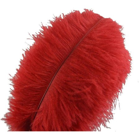10 st Strutsfjädrar 30-35 cm (12-14 tum) för Hem Bröllopsdekoration
