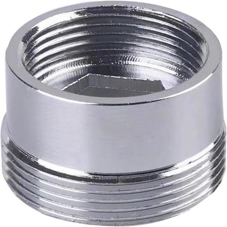 Haneadapter, Hona M18 til Hane M22 Hanebobleradapter, Passer til Luftblander til Tilslutning til Køkkenhane, (M18-M22)