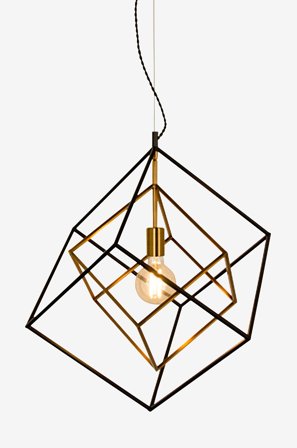 Aneta Lighting - Loftlampe Cubes - Sort - Loftpendler - Fra Homeroom