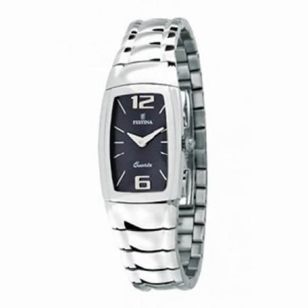 Klocka - FESTINA - F16109-5 - Kvarts - Analog - Svart stål