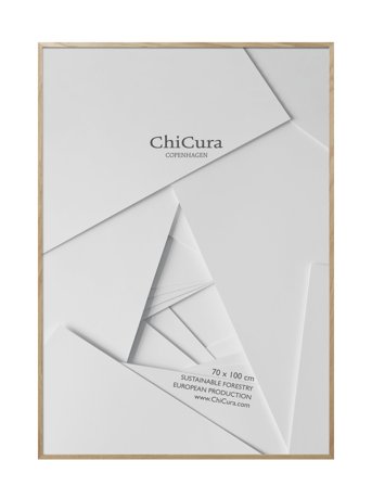 ChiCura Wooden Frame -70X100Cm - Acrylic - Brown - 70X100CM
